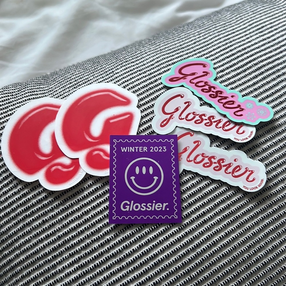 Glossier Sticker Bundle